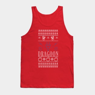 Final Fantasy XIV Dragoon Ugly Christmas Sweater Tank Top